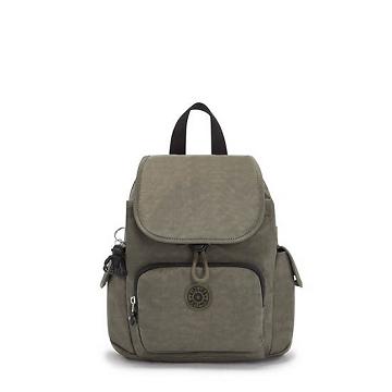 Kipling City Pack Mini Ryggsekk Grønn | NO 1729AH